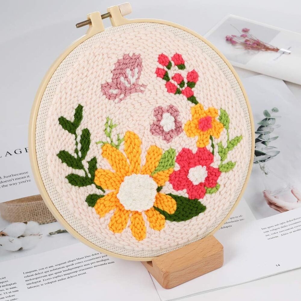 Punch Needle Embroidery Starter Kits for Kids and Adults Beginners, Include Inst - Picture 7 of 7